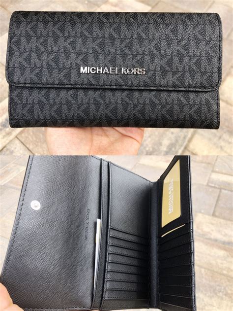 michael kors wallet with id window|michael kors wallet for sale.